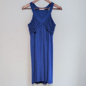Calvin Klein Royal Blue Halter Dress Size 6